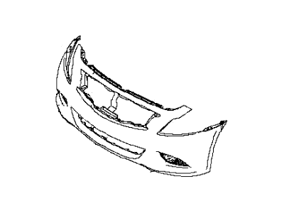 Infiniti 62022-JK62H Front Bumper Cover