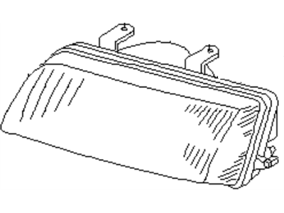 Infiniti 26015-7J110 Head Lamp Unit