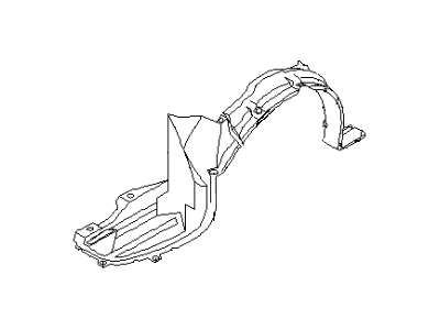 Infiniti 63845-61U10 Protector Front LH