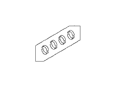 Infiniti 12151-5CA0A Bearing Set-Connecting Rod