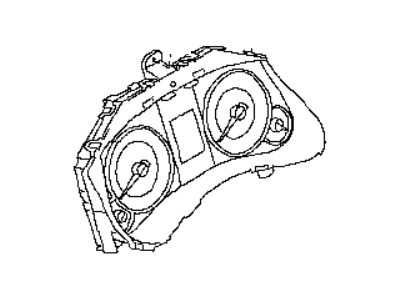 Infiniti 24820-1BA1C Instrument Cluster Speedometer Assembly
