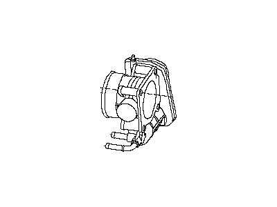 Infiniti 16119-5CA0A Chamber Assy Throttle