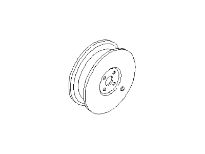 Infiniti 40300-60U27 Spare Tire Wheel Assembly