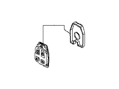 Infiniti 285A0-5Y701 Cover-Keyless