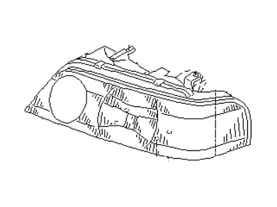 Infiniti 26025-3H010 Headlamp Housing Assembly, Right