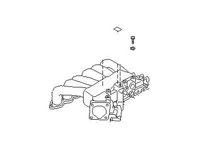 Nissan 14010-4W01A Collector - Intake Manifold