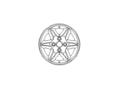 Infiniti D0300-7J127 Aluminum Wheel
