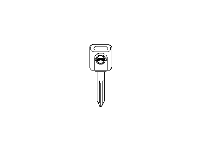 Infiniti H0564-CG000 Key-Blank, Master