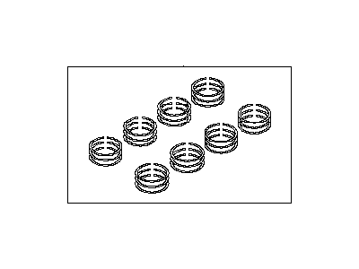 Infiniti 12033-1EA0C Ring Set Piston