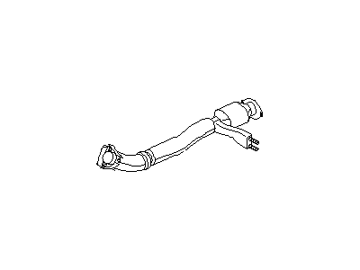 Infiniti 20010-60U80 Front Exhaust Tube Assembly