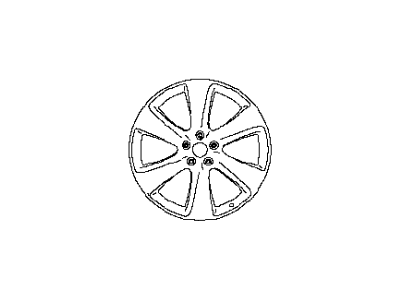 Infiniti D0300-3EV1A Aluminum Wheel