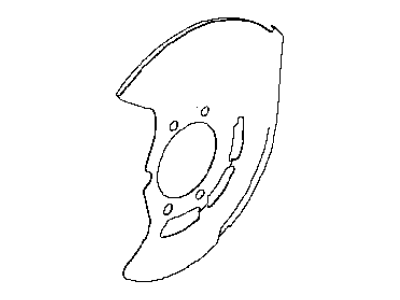 Infiniti 41151-31U00 Splash Shield