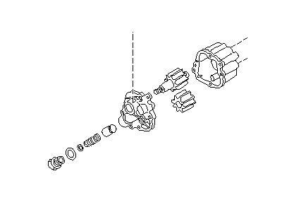 Infiniti 15010-6P001 Pump Assembly-Oil