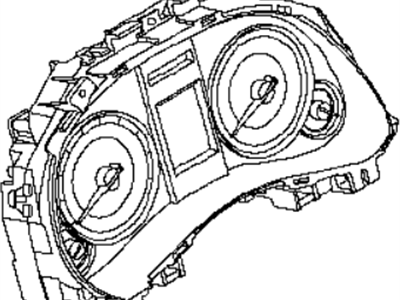 Infiniti 24820-1NX2D Instrument Cluster Speedometer Assembly