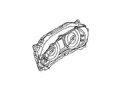 Infiniti 24820-3ZD0A Instrument Cluster Speedometer Assembly