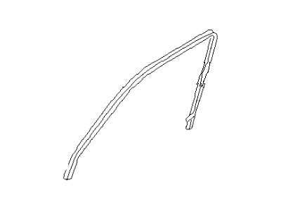 Nissan 80331-40U21 Glass Run Rubber-Front Door, LH
