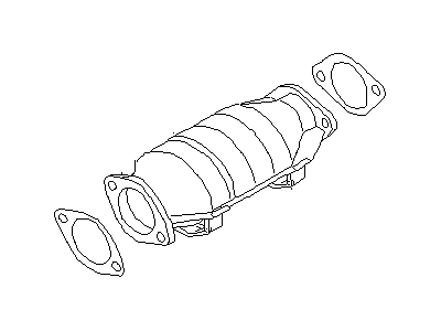 Nissan 20800-65Y25 Three Way Catalytic Converter With Shelter