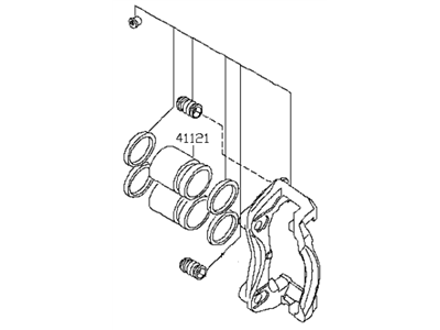 Infiniti D1120-3JA0A Seal Kit Disc