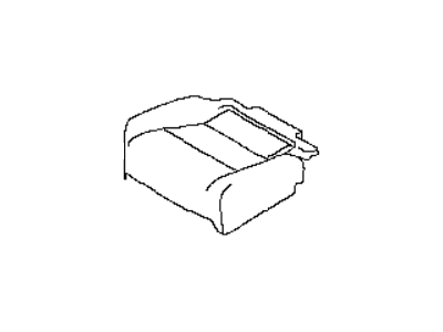 Infiniti 88300-5NB0A Cushion Assy-Rear Seat, RH
