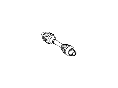 Infiniti 39100-5DC0B Shaft Assy-Front Drive, RH