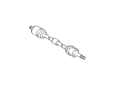 Infiniti 39101-7J116 Shaft Assy-Front Drive, LH