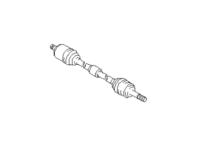 Infiniti 39101-7J111 Shaft Assy-Front Drive, LH