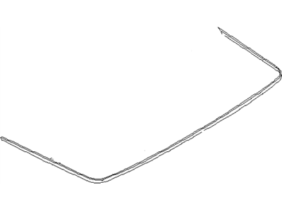 Infiniti H5072-1A60A Moulding-Rear Bumper
