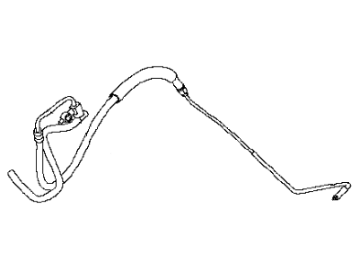 Infiniti 49725-JK00B Power Steering Return Hose