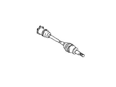 Infiniti 39601-60U60 Shaft Assembly-Rear Drive, L