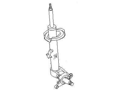 Infiniti E4302-AR00B STRUT Kit-Front Suspension, R