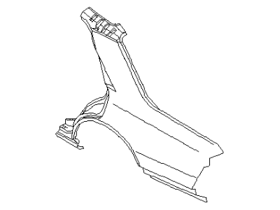 Infiniti G8101-4GAMA Fender-Rear, LH