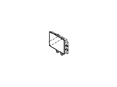 Infiniti 23703-1ZT0A Blank Engine Control Module