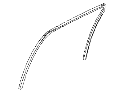 Infiniti 82330-1CA0B Glass Run-Rear Door Window, RH