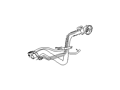 Infiniti 17221-7J100 Tube Assy-Filler