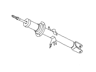 Infiniti E6111-1BA0C ABSORBER Kit - Shock, Front