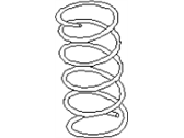 OEM 1996 Infiniti J30 Front Spring - 54010-0P401