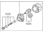 OEM 1996 Infiniti Q45 Pump Assembly-Oil - 15010-60U01