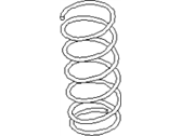 OEM Infiniti I30 Front Coil Spring - 54010-5Y704