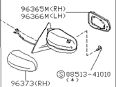 OEM 1997 Nissan Maxima Mirror Assembly-Door, RH - K6301-55U01