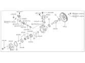 OEM Infiniti Q45 Power Steering Pump Assembly - 49110-7P000
