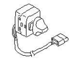 OEM 1992 Infiniti G20 Main Power Window Switch Assembly - 25401-60U00