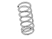 OEM 1997 Nissan Maxima Spring-Front - 54010-31U23