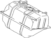 OEM 1999 Infiniti Q45 Tank Assy-Fuel - 17202-6P660