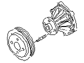 OEM 1996 Infiniti Q45 Pump Assembly - B1010-67U28