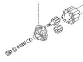 OEM Infiniti Pump Assembly-Oil - 15010-6P001