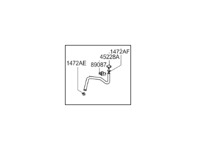 Kia 452703B100 Hose-Breather