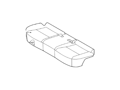 Kia 89100D90102AE Cushion Assembly-Rear Seat