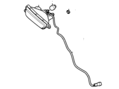 Kia 924073T000 Back Up Lamp Assembly, LH