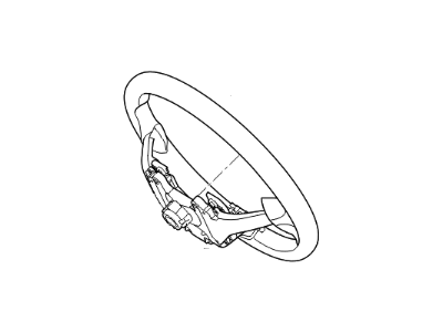 Kia 561203T000WK Steering Wheel Body