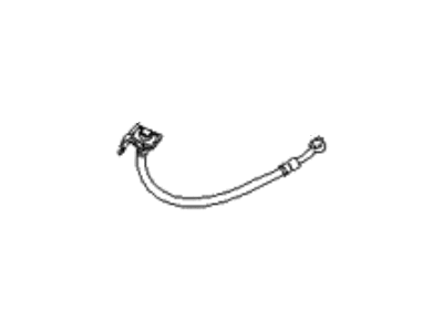 Kia 587374D550 Brake Rear Hose, Left